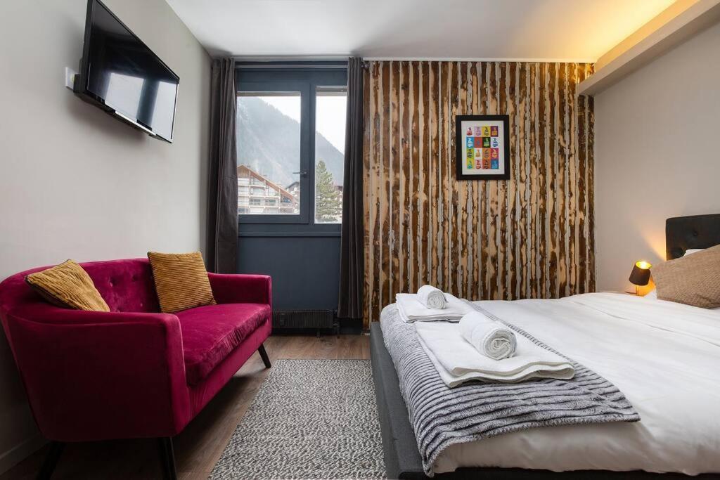Beautiful Cosy, Modern Studio In Chamonix Centre Экстерьер фото